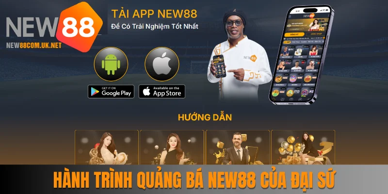 Hành trình quảng bá New88 của đại sứ