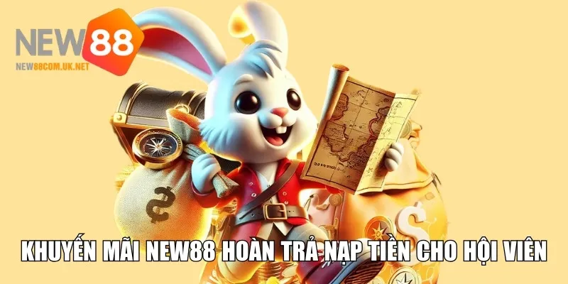 Khuyến mãi New88 hoàn trả nạp tiền cho hội viên