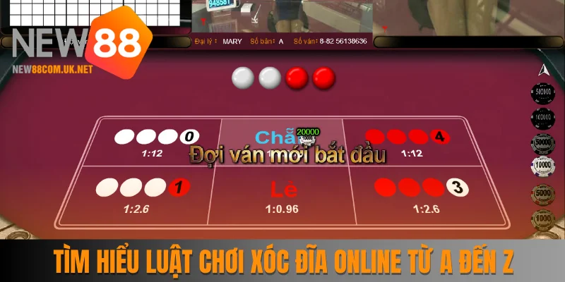 Tìm hiểu luật chơi xóc đĩa online từ A đến Z