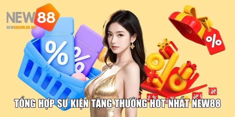 Tổng hợp những sự kiện tặng thưởng hot nhất New 88