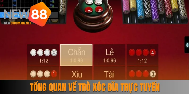 Tổng quan về trò xóc đĩa trực tuyến